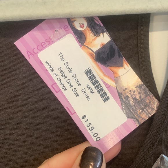 Racer Back Beaded Dress - NWT - Picture 4 of 8